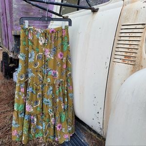 Aerie size medium floral skirt